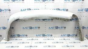Buza bara spate Ford Fusion mk5 13-18 pentru 1 teava, alb, presat, zgarieturi, crepon crapat