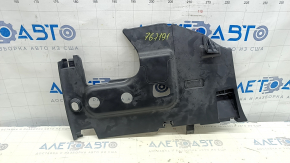 Decorație panou frontal pentru zona picioarelor șoferului VW Passat b8 16-19 negru