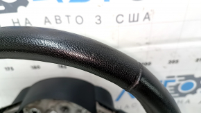 Руль голый Ford Mustang mk6 15-23 кожа черный, без накладок кнопок, царапины, потертости