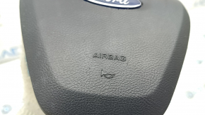 Подушка безопасности airbag в руль водительская Ford Fusion mk5 17-20 черная, царапины