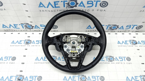 Volan gol Ford Fusion mk5 17-20 piele neagra, uzat, dent