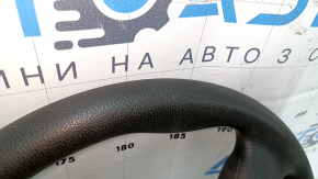 Руль голый Ford Focus mk3 15-18 рест, резина черный, потерт, царапины