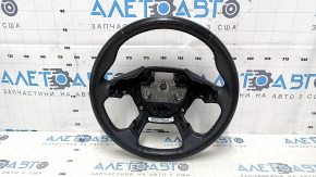 Руль голый Ford C-max MK2 13-18 кожа черный, потертости, царапины