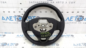 Руль голый Ford Escape MK4 20-22 кожа, подогрев, без кнопок, царапины, вмятина