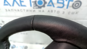 Руль голый Ford Escape MK4 20-22 кожа, подогрев, без кнопок, царапины, вмятина