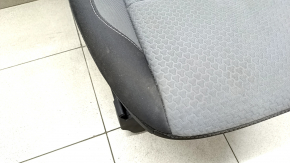Водительское сидение Ford Escape MK3 17-19 без airbag, ткань черно-серое, электро, под химчистку
