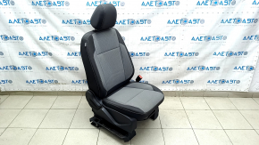 Scaun pasager Ford Escape MK3 17-19 fara airbag, mecanic, stofa, negru-gri