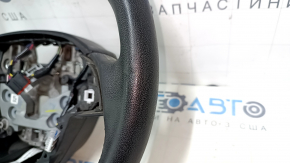 Руль голый Lincoln MKC 15-19 кожа черн, без нижних кнопок, с накладкой, царапины, под чистку, потертости