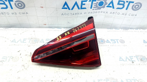 Capac interior portbagaj dreapta VW Passat b8 16-19 USA inchis la culoare, zgarieturi