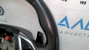 Руль Chevrolet Camaro 16-24 кожа черный, царапины, потертости
