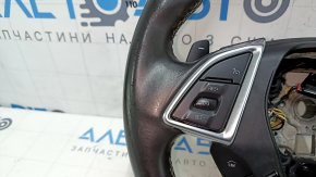 Руль Chevrolet Camaro 16-24 кожа черный, царапины, потертости