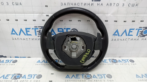 Руль Chevrolet Camaro 16-24 кожа черный, царапины, потертости