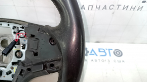 Volan gol Chevrolet Malibu 13-15 din piele neagră, uzat, zgâriat