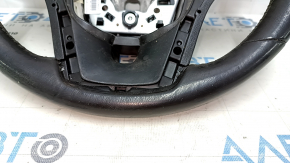 Volan gol Chevrolet Malibu 13-15 din piele neagră, uzat, zgâriat