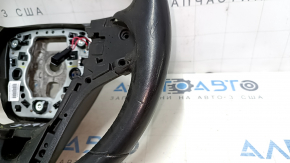 Volan gol Chevrolet Malibu 13-15 din piele neagră, uzat, zgâriat