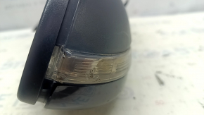 Oglinda laterala stanga VW Passat b8 16-19 USA BSM, neagra, semnalizator, negru