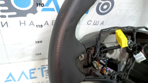 Руль голый Chevrolet Volt 16- кожа черный, без кнопок и лепестков, без накладки, тычки, царапины, трещины