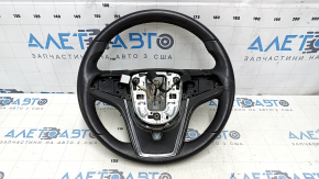 Руль голый Chevrolet Volt 11-15 кожа черный, с графит накладкой, без кнопок, царапины