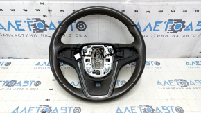Volan gol Chevrolet Volt 11-15 din piele cu inserție de grafit, zgârieturi pe piele