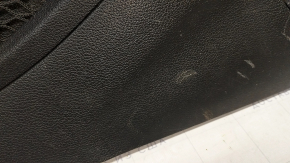 Decorație consola centrală partea dreaptă Ford Escape MK3 17-19 neagră, zgârieturi, uzată