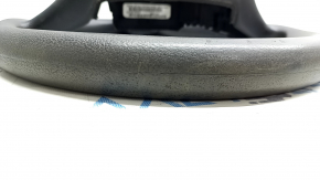 Руль голый Ford Escape MK3 17-19 рест, резина, черный, без кнопок, потерт