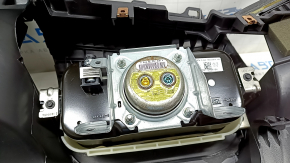 Торпедо передняя панель с AIRBAG Ford Escape MK3 17-19 рест, под большой монитор, черная