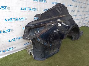 Четверть крыло задняя правая Toyota Camry v70 18-24 без BSM, отпилена, синяя, тычки