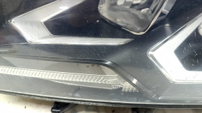Фара передняя левая VW Passat b8 16-19 USA галоген, паутинка
