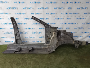 Четверть передняя левая Toyota Camry v55 15-17 usa, графит, отпилена, с центральной стойкой