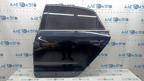Дверь в сборе задняя левая VW Passat b8 16-19 USA, черный LC9X, тычки
