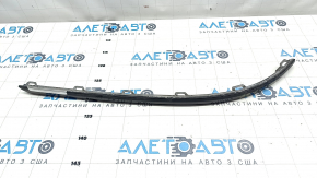 Молдинг заднего бампера левый VW Passat b8 16-19 USA хром, покрашен, полезла краска