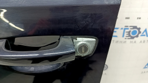 Дверь в сборе передняя левая VW Passat b8 16-19 USA, черный LC9X, царапины, отсутствует заглушка ручки