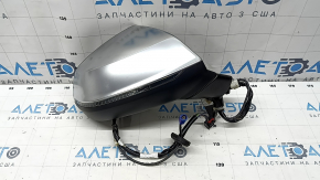 Oglinda dreapta Audi Q5 80A 18-24 semnal de viraj, auto-dimming, incalzire, BSM, camera, 15+4 pini, aluminiu, nisip, topita