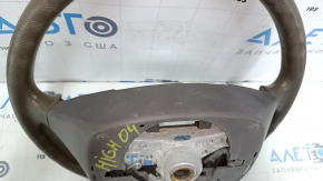 Руль голый Toyota Highlander 01-07 резина серая, царапины, под чистку