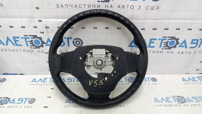 Руль голый Toyota Camry v55 15-17 usa резина черная, царапины