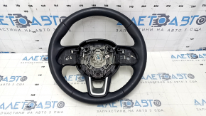 Руль голый Jeep Compass 17-21 кожа, черный, тычки, царапины