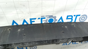 Губа переднего бампера BMW X1 F48 16-19 структура, под парктроники, не заводские отверстия, царапины, тычки