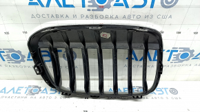 Решетка радиатора grill левая BMW X1 F48 16-19 X-line серая решетка, песок