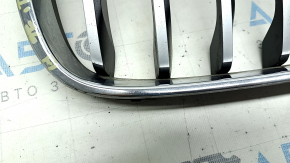 Решетка радиатора grill левая BMW X1 F48 16-19 X-line серая решетка, песок