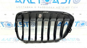 Решетка радиатора grill правая BMW X1 F48 16-19 X-line серая решетка, песок