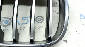 Решетка радиатора grill правая BMW X1 F48 16-19 X-line серая решетка, песок