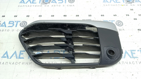 Grila bara fata stanga inferioara BMW X1 F48 16-19 X-line deschisa pentru senzori de parcare, nisip
