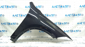 Aripa dreapta fata BMW X1 F48 16-22 negru 668