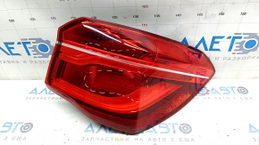 Фонарь внешний крыло правый BMW X1 F48 16-19 LED, царапины, паутинка