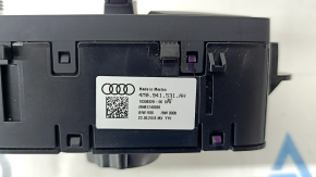 Управление светом Audi Q5 80A 18-24 под проекцию, черное с хром