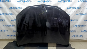 Капот голый BMW X1 F48 16-22 алюминий, черный 668, тычка