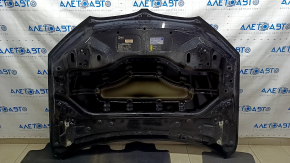 Капот голый BMW X1 F48 16-22 алюминий, черный 668, тычка