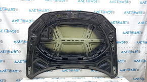 Капот голый VW Passat b8 16-19 USA, черный LC9X, сталь, тычки