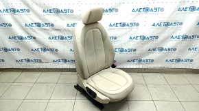 Пассажирское сидение BMW X1 F48 16-18 с airbag, электро, подогрев, перфорация, кожа бежевая Dakota, Canberra-beige