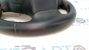 Руль голый Lexus CT200h 11-13 кожа черная, царапины, вмятина, тычки